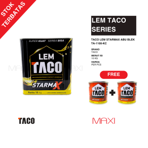 [PROMO] Taco Lem Kuning Starmax Blek - Lem Kuning Blek