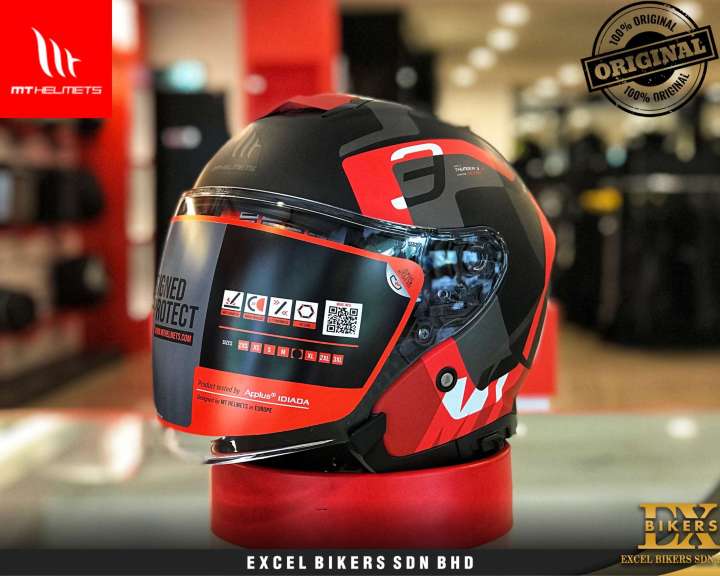 Mt open hot sale face helmet