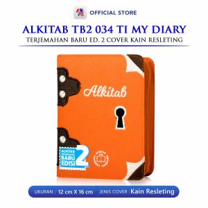 Alkitab Kristen Terjemahan Baru TB2 034 TI My Diary Cover Kain Resleting Terjemah baru Edisi 2 / Lembaga Alkitab Indonesia - LAI