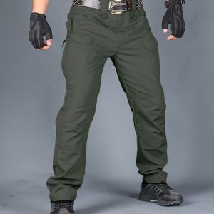 Men’s Hiking IX7 Cargo Shorts Water Resistant Multi Pocket Plus Size Outdoor Pants for Men Ready Stock Available