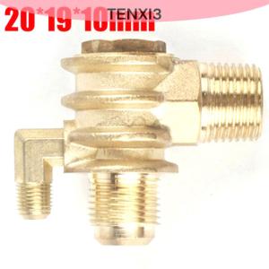 ซื้อ 1 ชิ้นลด 10 บาท 3-พอร์ตเช็ควาล์วแบบเดียวสำหรับการประชุมเชิงปฏิบัติการแบบเกลียวอัดอากาศ20x19x10มม