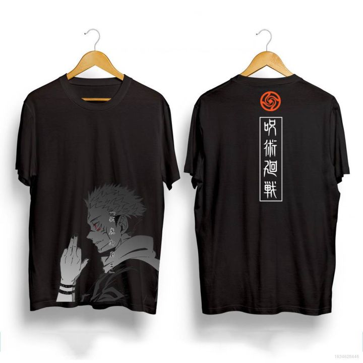 Jujutsu Kaisen Ryomen Sukuna T Shirt Anime T Shirts Cotton Streetwear