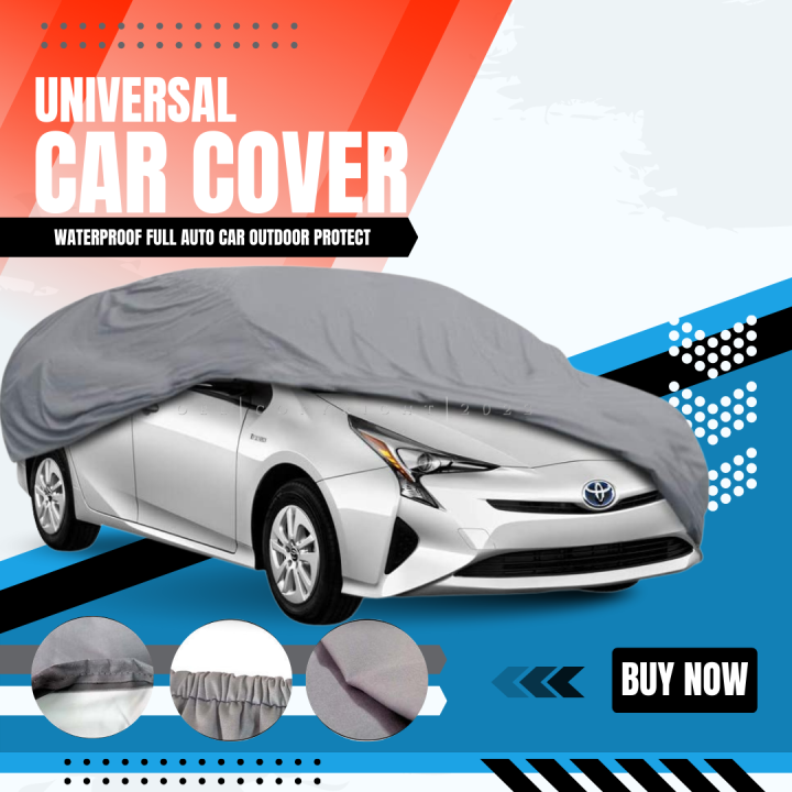 Waterproof Lightweight Nylon Car Cover For Sedan Cars Civic Cover Light