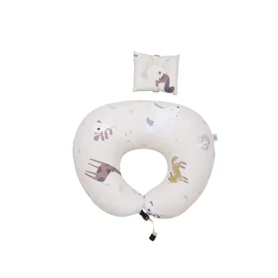 Morumotto Bantal Menyusui Bayi Little Wild Series Nursing Pillow Ibu dan Bayi