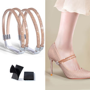 【Free Shipping】Shoelace Women Detachable Shoe Straps Ankel Tie Buckle High Heel Shoe Anti Slip Anti-Dropping Straps