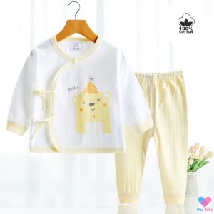 🚩ชุดเด็กแรกเกิด (0-6 เดือน) ผ้าคอตตอน เสื้อผ้าเด็ก เสื้อผ้าเด็กแรกเกิด เสื้อผ้าเด็กทารก ของใช้เด็กแรกเกิด เตรียมคลอด newborn baby ขายาว SM015