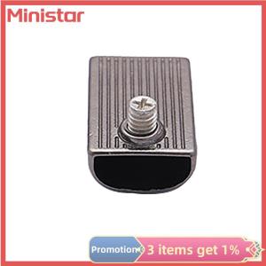 Ministar 10Pcs Metal Zipper Stopper Zipper Tail Clip Stop Tail Plug Head With Screw Diy Sewing Leather Hardware Craft