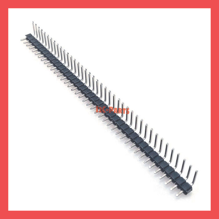 Header Strip Male Single Row 1x40 2.54mm Right Angle L Shape | Lazada ...
