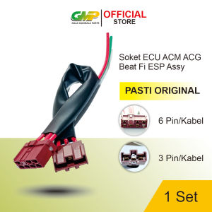 Soket Kabel ECU Kiprok Beat Fi Vario110 Scoopy ECM ACG Panjang Pendek