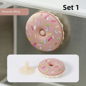 Combo 3 Miếng rửa chén bọt biển rửa chén hình hoạt họa đáng yêu rửa bát cute Miếng rửa chén dĩa 2 mặt hình tròn BIGBA