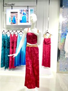 [Voucher 15% MOV 199K cap 100K  Áo 2 dây croptop HeraDG chất liệu lụa họa tiết độc quyền phối kẻ nổi bật STBC2020A