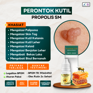Obat Perontok Kutil Kelamin Propolis Halal BPOM
