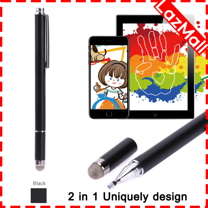 [Vktech] 2 In 1 Capacitive Pen Touch Screen Drawing Pen Stylus for