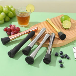 Stainless Steel Crushed Ice Fruit Press Juice Stick Ice Cube Hammer Drink Mixing Tools