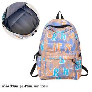Backpack กระเป๋าเป้สะพายหลัง กระเป๋าเป้ ดีไซน์เก๋ๆ พร้อมส่ง 4 แบบ ผ้าไนลอน จุของได้เยอะ พกพาโน๊ตบุคได้