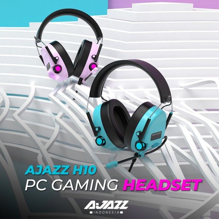 Ajazz x Firstblood H10 Gaming Headphone Wired RGB 7.1 Surround Sound