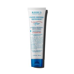 Kiehls Brushless Shave Cream Blue Eagle Unscented for Sensitive Skin with Aloe Vera to Soothe & Hydrate Minimizes Irritation Fragrance-free Paraben-free - 5 fl oz