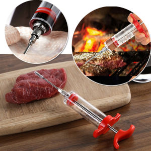 Meat Chicken Injection Marinades Cooking Injector Syringes Spices Sauces Barbecue Seasoning Syringe