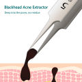 Blackhead Remover Tweezers, Blackhead Remover Comedone Extractor Stainless Steel Precision Pimple Popper Tool for Whitehead Acne Blemishes. 