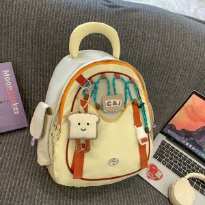 Deere Jack phong cách Đại Học Cặp học sinh sinh viên sức chứa lớn dễ thương thiết kế Balo sinh viên