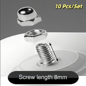 [READY STOCK] Pelekat Skru Cangkuk pelekat tanpa tebuk - Screw Sticker Punch-free Adhesive hook