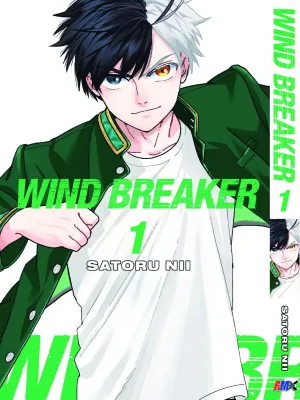 Vol. 1 English Manga Wind Breaker Japanese Manga English Version Physical Book Hardcopy