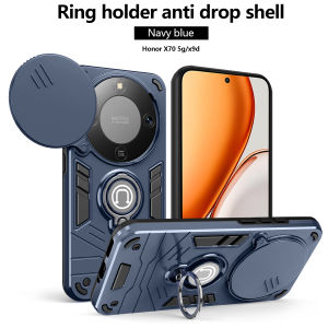 Cho Honor x9d 5G kiểu áo giáp chống sốc Defender vỏ cho Honor x9d x 9D 70 honorx9d 5g X70 honorx70 vỏ điện thoại từ giá đỡ điện thoại xoay chiều lưng nhựa PC cứng Bìa
