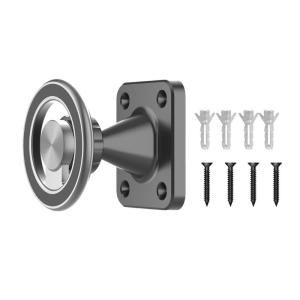 360 Degree Rotation Magnetic Phone Bracket Stand For Cement Wooden Wall Kitchen Countertop Installation Strong Adhesion