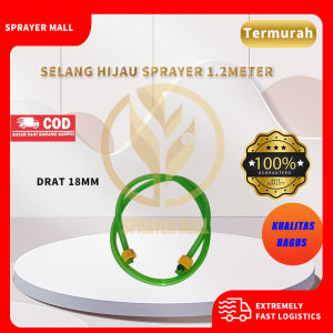 Selang Sprayer Elektrik dan manual/ Tangki warna HIJAU 120 cm  SEMPROT HAMA / KNAPSACK