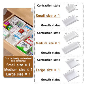 Multi-Functional Expandable Drawer Box | Ready Stock Malaysia Local Ship for Office Kitchen Storage