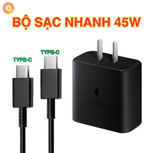 Bộ Sạc Nhanh Type-C 45W - Chuẩn PD PPS Tự Điều Chỉnh Dòng Điện Hạn Chế Nóng Máy