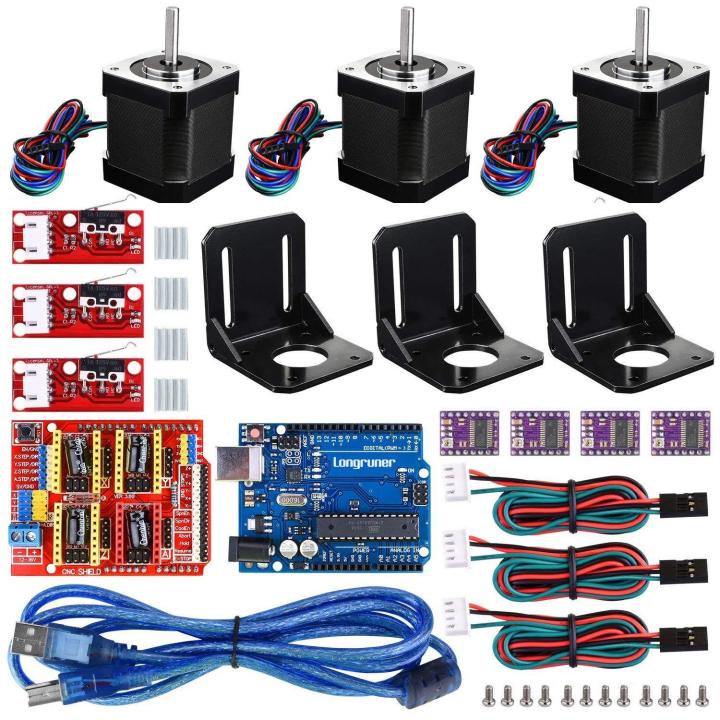 NEMA 17 Stepper Motor GRBL SHIELD UNO R3 BOARD DRV8825 A4988 GRBL ...