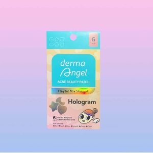 Derma Angel Acne Beauty Patch Hologram - Heart & Flower | Moon & Cloud | Butterfly & Star