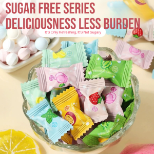 Sugar Free Vitamin C Mints Fresh Breath Mixed Fruit Flavor Wholesale Candy Bulk Snacks Vitamins多种口味维C水果糖