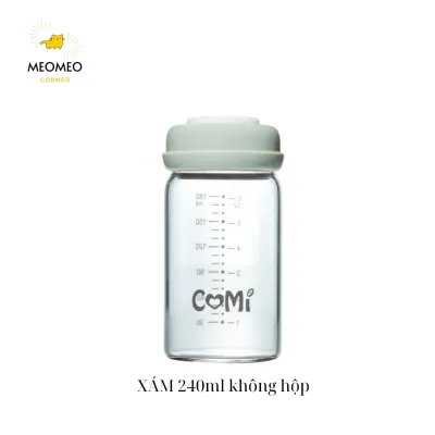 Bình Trữ Sữa Thủy Tinh COMI 180ml/260ml FULL BOX