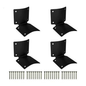 Cường độ cao sắt hàng rào chân đế kim loại cứng kết nối với gỉ bằng chứng thiết kế thích hợp cho Hàng rào gỗ ổn định