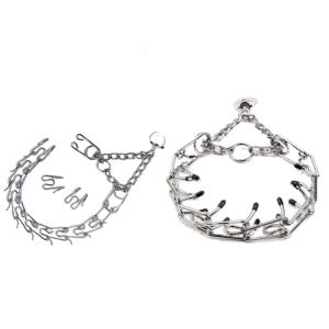 Prong Dog Training Collar For Dogs With Rubber Tip Prong Collar For Dog Herm Sprengers Dog Pinch Collars For Large Dogs