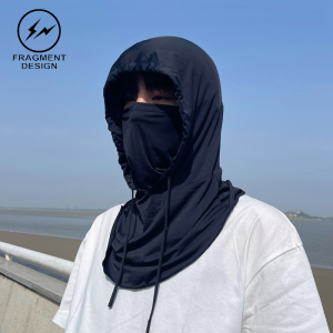 F&D Ice Silk Sunscreen Cap Full Face UV Resistant Outdoor Sun Protection hat Face Mask Bicycle Motorcycle outdoor hat