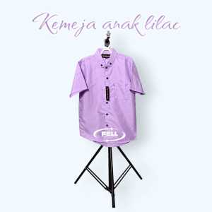 Kemeja Anak Laki Laki Umur 1-13 Tahun Kemeja Polosan Lengan Pendek