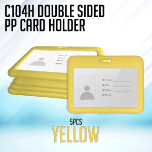 Digiprints PH - C104H Double Sided PP Card Holder (5pcs)