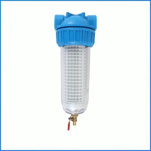 เครื่องกรองน้ำ การทำความสะอาดด้วยแรงดันสูง ขวดหัวเข็มขัด อุปกรณ์ฟอกน้ำ ถอดออกได้ เปลือกหอยสีฟ้า