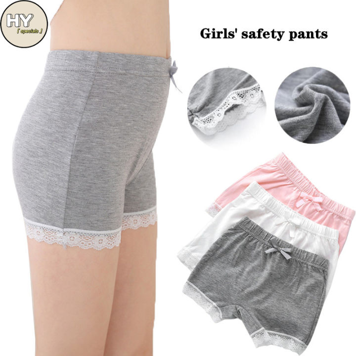 Children Girls Lace Safety Under Pants Skirt Shorts Underwear
