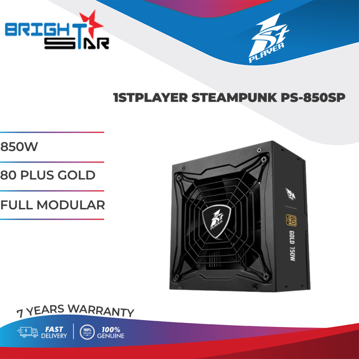 PSU / 1STPLAYER STEAMPUNK PS-850SP / 850W / 80 PLUS GOLD / FULL MODULAR ...