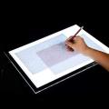 A4 Led Light Pad / Led Drawing Tracing Board / Ultra Slim Cahaya Dapat Diatur  Three Step Trace Board. 