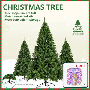 【10M Free USB Christmas lights】Christmas tree with decoration for home 5ft on sale Princess Pink Dream Home 1.5m Christmas tree