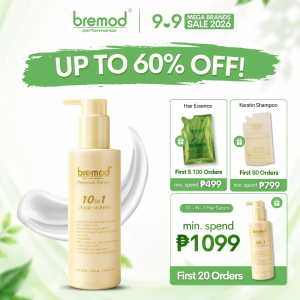 Bremod Premium 10 in 1 Hair Serum Moisturize Deeply Nourish Repair Dry and Damaged Hair 210ml BR-H052