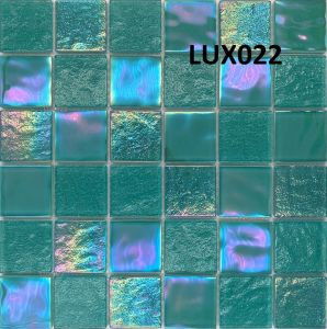 Gạch mosaic LUX thủy tinh cao cấp ánh xạ G7LUX022 ốp lát phòng tắm khu resort hồ bơi ốp trang trí phòng khách màu sắc hiện đại độ bền cao dễ vệ sinh giá rẻ hàng sẵn kho