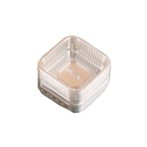 OEUVR Pie Plastic Disposable Cupcake Cake Holder Mousse Container Mooncake Tray Packaging Box