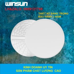 Đèn ốp nổi khoét lỗ tự do 18W 24W 36W Winsun