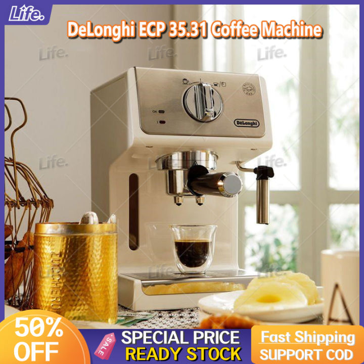 [1 Year Warranty] 100% Original DeLonghi ECP 35.31 Coffee Machine ...